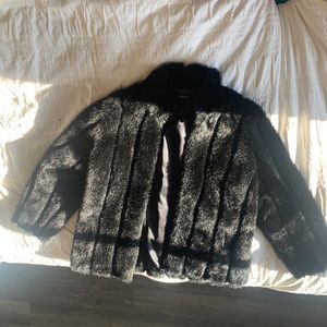 Vintage fen nelli faux fur coat